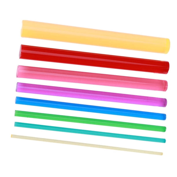 8pcs Herramientas De Salto De Mandala Acrílico Palitos De Arte De Múltiples Tamaño Para Pintura De Roca Decoración De Cerámica Y Diseño De Arte De Uñas