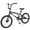 Black, variant on 57.09'' Mountain Bike, Lightweight Magnesium Alloy Frame, 7-Speed Gears with Dual Disc Brakes, Front Suspension, LED Headlight, Teen Bike for Ages 6-14,20'' Wheel Hub,Silver