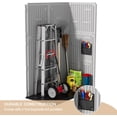 thumbnail image 7 of Outdoor Vertical Storage Shed,57 Cu.ft Outdoor Storage Cabinet Waterproof,Resin Sheds & Outdoor Storage Clearance for Garden,Patio,Backyard,Lockable (Grey), 7 of 7