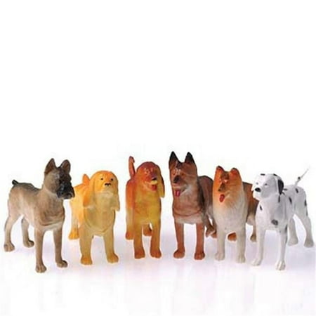 US Toy Company 2385 Dogs-4 Inch - Pack of 12