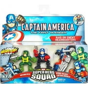 Captain America Superhero Squad Raid on Enemy Headquarters Action Figure 3-Pack