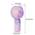 thumbnail image 3 of Clearance under 10 Mini Fan for Desk New Mini Hand Small Fan USB Charging Cute Portable Summer Portable Small Fan, 3 of 9