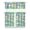 Other Textures, variant on 3 PCS Space Galaxy Kitchen Curtains Set with Valance, Astronaut Planet Starry Night Cosmos Tier Curtains for Small Windows, Semi-Sheer Outer Space Window Treatment Panels