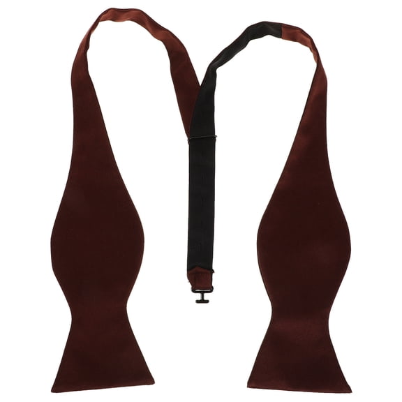 COMPUKAS Mens Bow Ties With Classic Design Polyester Tie By Yourself 1Pack