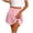 Pink, variant on YUGYXL Tennis Skirts for Girls Pleated Elastic Waist Scooter Cute Golf Athletic Skort Solid Cheer School Outfits White XXL