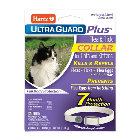 UPC: 0032700942687 | Hartz UltraGuard Plus Flea & Tick Collar for Cats and Kittens  7 months Protection