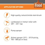 Flood 5 Gallons Honey Gold Transparent CWF-UV Exterior Wood Stain