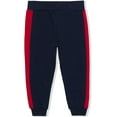 thumbnail image 4 of Marvel Spiderman 2 Pack Jogger Pants Set for Boys, Drawstring Waist Sweatpants, Size 5 Navy, 4 of 5