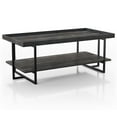 thumbnail image 4 of Furniture of America Jure 1-Shelf Coffee Table, Black, 4 of 7