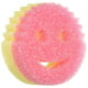 image 4 of Scrub Daddy Scrub Mommy Dual-Sided Non-Scratch Sponge, Pink, 1 ct ,Dishes and Home, Soft in Warm Water, Firm in Cold