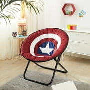 Marvel Avengers Captain America 30" Oversized Collapsible Saucer Chair
