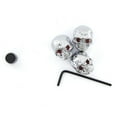 thumbnail image 1 of TISHITA 3pcs electric guitar metal potentiometer knob potentiometer knobs volume, 1 of 8