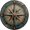 Compass, variant on Manyige Crab Beach No Crabby Attitudes Funny Rustic Wall Metal Tin Signs Decor 8x8 in
