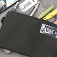 thumbnail image 3 of 2Pcs Lockable KOSMCCOMoney Bags Nylon Lock Bank Bag Coin Bag,Storage Cash Bag for Jewelry,Passport,C, 3 of 5