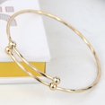 thumbnail image 6 of Jiaroswwei Women Classic Alloy Fashion Adjustable Bracelet DIY Open Bangle Jewelry Gift, 6 of 8