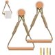thumbnail image 1 of soportes de papel higiénico vintage autoadhesivos, soporte de papel de baño, soporte para rollo de toalla, cuerda de madera, anillo de toalla rústico para cocina y baño, 1 of 5