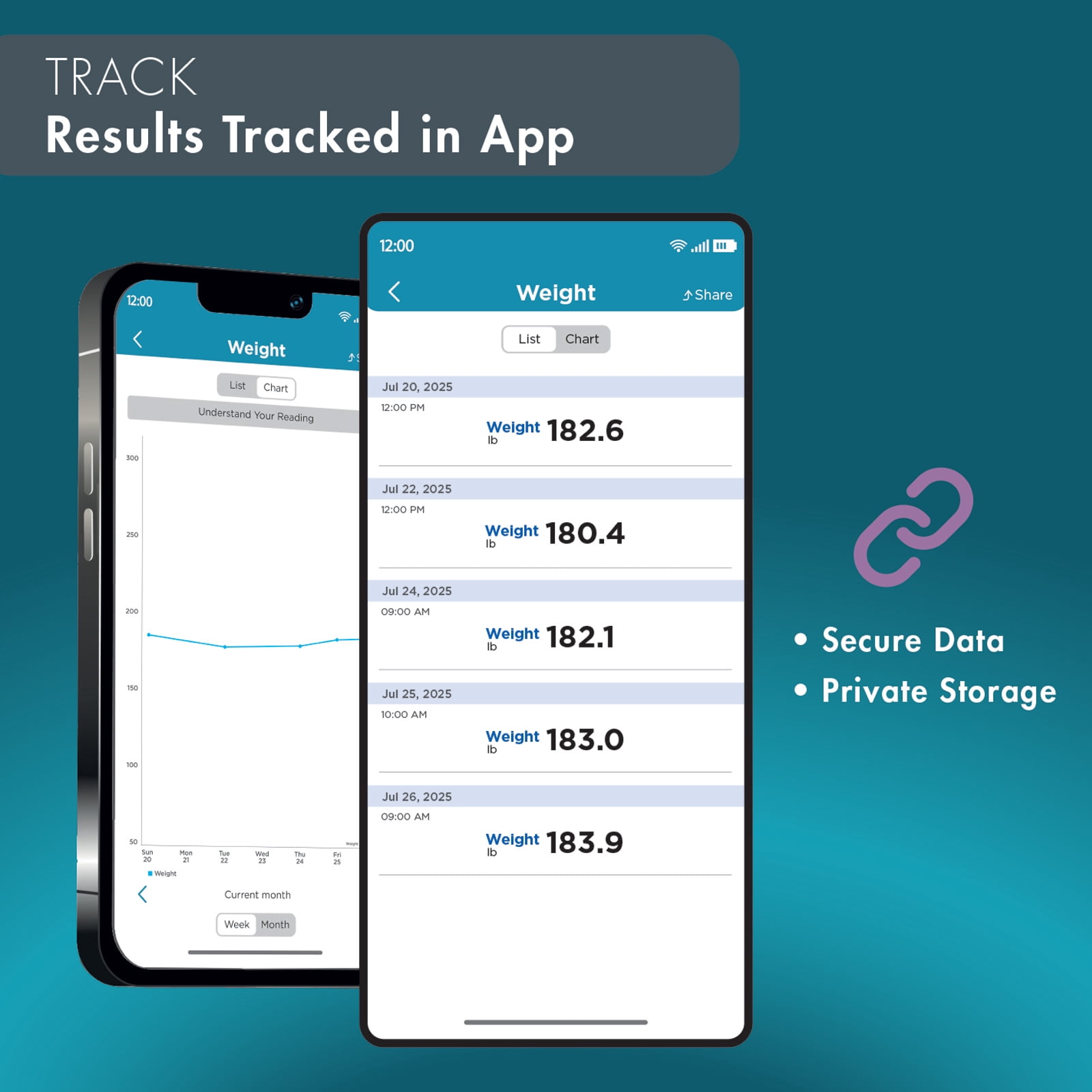 Trackstar Wide-Platform Black Digital Weight Scale 550 lb Weight Capacity Trackstar Monitoring App Bluetooth iOS & Android Compatible Measure, Track, and Share Results