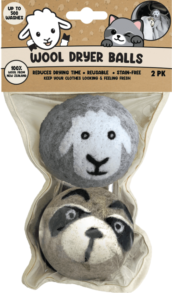 Dryer Balls 2pk in Reusable Bag