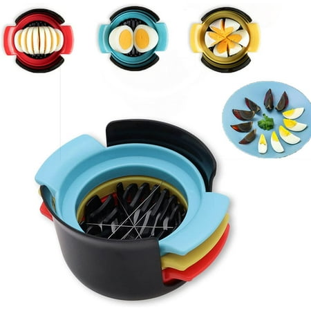

Egg slicer.3 in 1 egg divider.Egg slicer with 3 functions.Egg slicer Dishwasher safe made of ABS and stainless steel.Egg slicer for eggs.Egg salad.Cuts and strawberries.Egg slicer