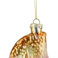 thumbnail image 6 of Northlight 5" Golden Glittered Pierogi Glass Christmas Ornament, 6 of 7