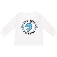 thumbnail image 3 of Inktastic Live Love Dolphins Boys or Girls Long Sleeve Toddler T-Shirt, 3 of 5