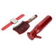 thumbnail image 1 of Detangling Curved Vent Brush Spray Bottle Hair Clip Pin Wristband Holder Beard Hair Styling Tool Red, 1 of 5