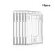 thumbnail image 3 of Methold 10 piezas PS soporte de insignia transparente doble ranura doble lado colgante antipérdida antideslizante ID nombre tarjeta manga Carpetas de archivos, 3 of 6