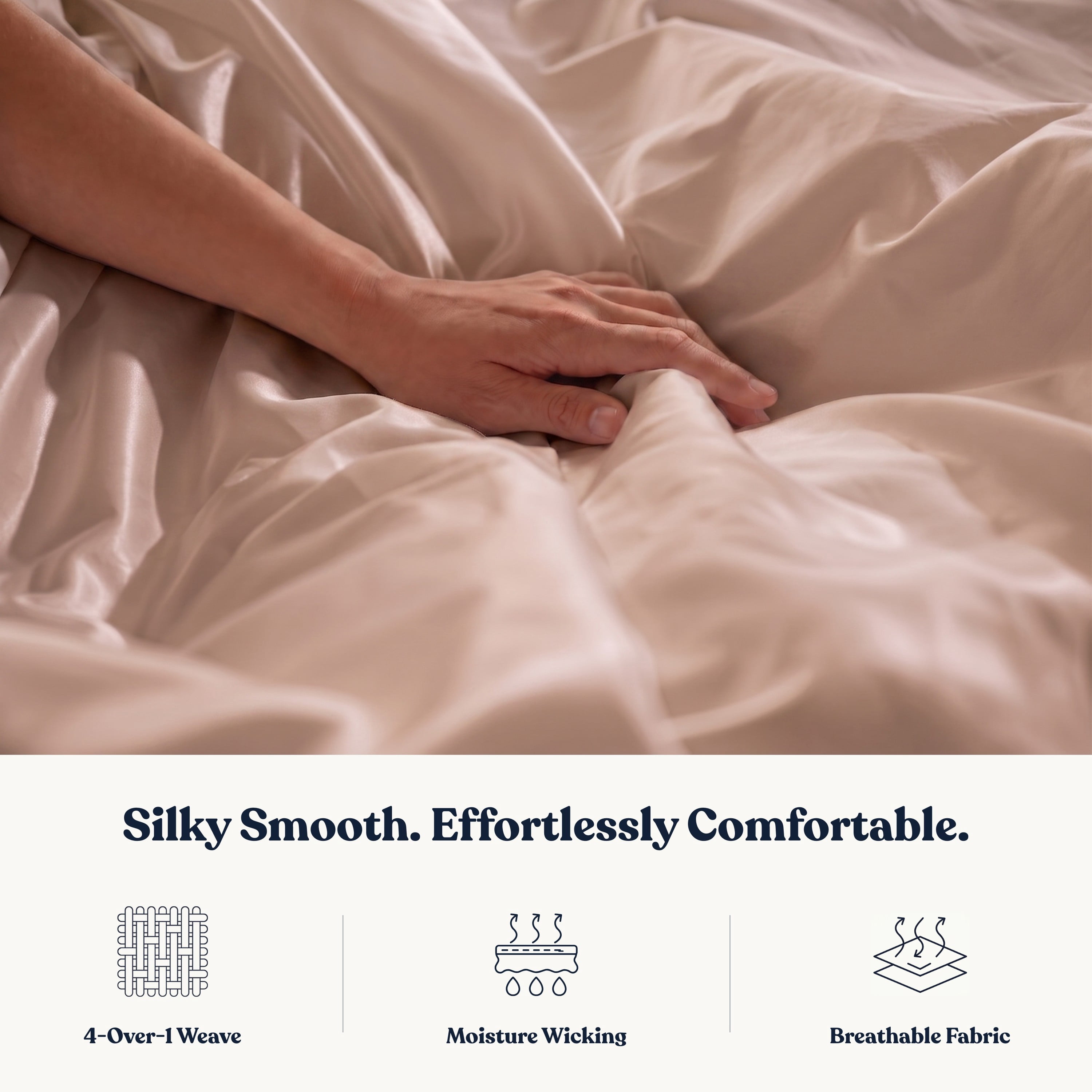 Delara Full Size 7 Pieces Set GOTS Organic Cotton Sheet Bundle, Ultra Soft, Moisture-Wicking, Breathable, Long-Staple, Natural