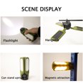 thumbnail image 4 of Lámpara De Camping 1600mAh Solar USB Carga Camping Light 160LM Lámpara de tres hojas impermeable diaria Ndcxsfigh Para Estrenar, 4 of 8