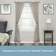 thumbnail image 2 of Chelsea 28-48 in. Decorative Curtain Rod & Holdback Set, 5/8 in. Diameter, 2 of 6