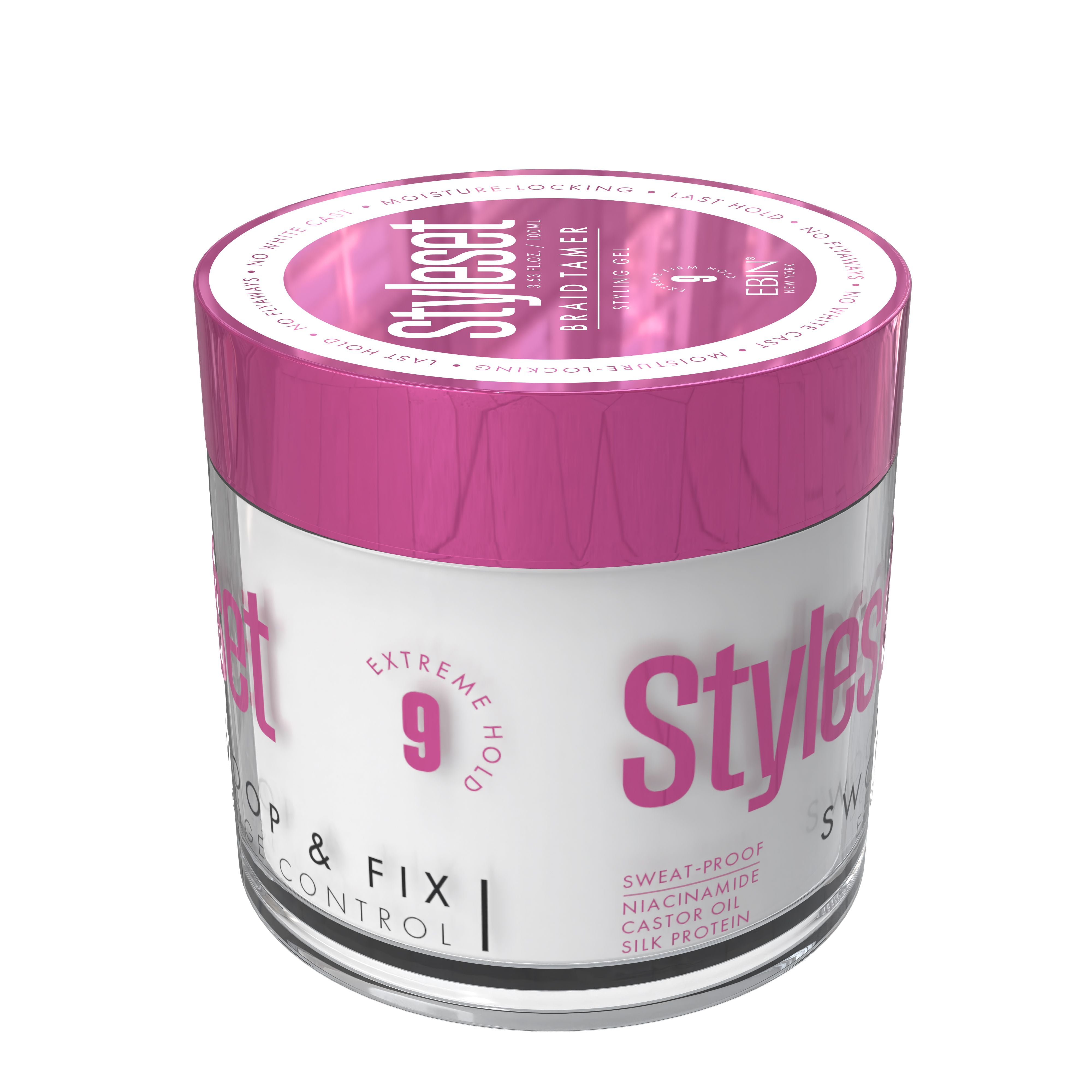 EBIN STYLESET SWOOP & FIX EDGE CONTROL, 3.4 OZ.