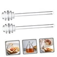 thumbnail image 5 of 4Pcs Glass Honey Dipper Sticks Stirring Sticks, 6" Clear Server Honey Spoon Dipper Stirrer Honey Wand for Honey Pot Jar Containers Honey Dispense Drizzle, Home and Kitchen, 5 of 6