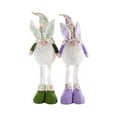 thumbnail image 4 of SDJMa Light Up Easter Gnomes Decorations, Plush Standing Gnomes with Built-in LED Lights, Spring Swedish Tomte Stuffed Doll for Home Office Table Ornament Tiered Tray Decor, Easter Rabbit Gifts, 4 of 7