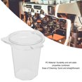 thumbnail image 4 of 51mm Portafilter Dosing Cup, Clear Coffee Dosing Cup 100ml Coffee Powder Feeder Sniffing Mug Thickened PC Anti Static Transparent Coffee Machine Accessory For Portafilter, 4 of 8