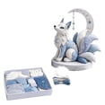 thumbnail image 6 of Woodland Animals Craft Kit, Winter Guardians Diy Patchwork Kit,Patchwork Animal Sewing Kit for Beginners,Durable Pre Cut Felt Plushie Craft Kit Winter Home Decorations Christmas Gifts, 6 of 8