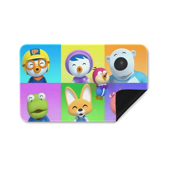 Pororo The Little Penguin Patterned Floor Mat Is Durable And Easy To Clean Adding A Warm Atmosphere And Perfectly Decorating Your Home