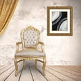 thumbnail image 3 of Moore, Regina 26x32 Gold Ornate Wood Framed with Double Matting Museum Art Print Titled - Ivory and Black I, 3 of 4