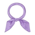 thumbnail image 1 of INSPIRAR CHIC Pañuelo de Cuello de Satén para Mujeres, Pañuelo Cuadrado de Seda Sólido, Diadema Bandanas Lavanda 90x90cm/35.4x35.4 pulgadas (LxA), 1 of 6