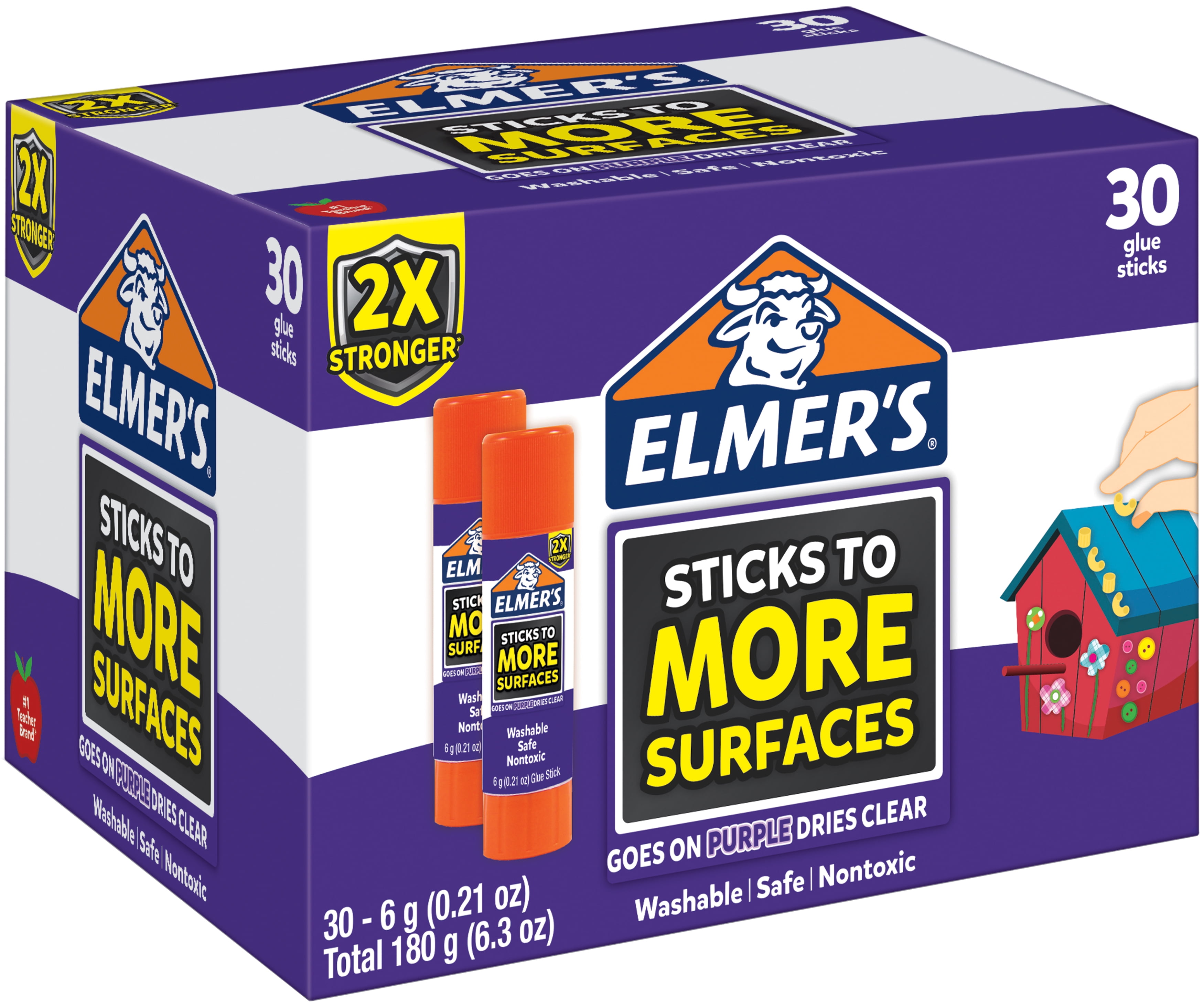 Elmers Extra Strength Glue Sticks 30/Pkg.21oz Each