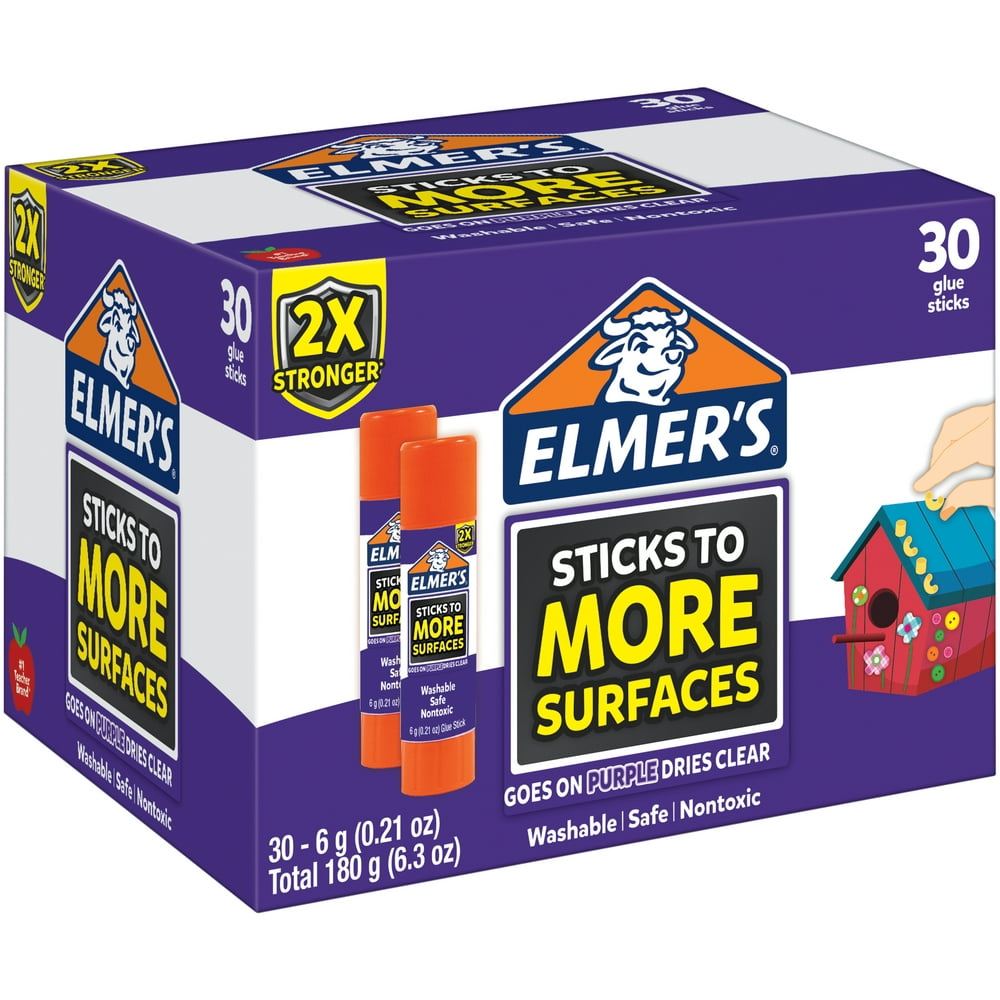 Elmers Extra Strength Glue Sticks 30/Pkg.21oz Each