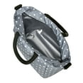 thumbnail image 6 of BUILT I Love Lunch Insulated Polyester Lunch Bag, Grey with White Dots, 6 of 10