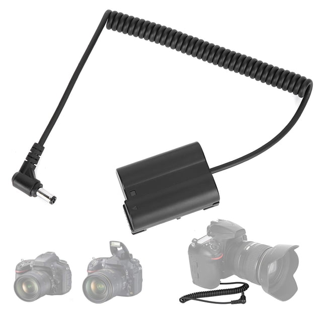 Batería Ficticia Decodificación Completa DC A ENEL15 Para Cámara Z7 Z6 D850 D810 D750 D7200