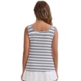 thumbnail image 2 of DARING DIVA Women's Breastfeeding Maternity Tank Top Padded Undershirt L Black, 2 of 6