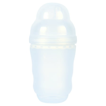 Olababy GentleBottle, Silicone Baby Bottle - 8oz, Frost