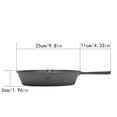 thumbnail image 3 of Home Cooking Grill Pan,Forged Iron Grill Pan 6.3 In Supplementary Pan Uncoated Skillet With Handle Multifunctional For Home Use Outdoor Camping Grill Egg Margarine, 3 of 8