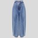 thumbnail image 5 of TaTaai Women's High Waisted Cuffed Ankle Pants Solid Color Casual Fashion Long Trousers Soft Breathable Summer Daily Wear Pants Gift, 5 of 5