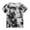 A-Black, variant on breaise Casual Cute Colorful Tie Dye T-shirt Top for 3-14 Years Girls And Boy Kid's Performance Short Sleeve Tshirts Loose Summer Tops Blouses