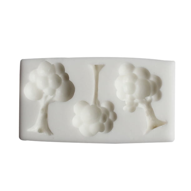 Advancent Molde para pasteles, rebanador de galletas, accesorio DIY en forma de árbol, crema 3D, utensilios para hornear, postre, arte, Pan, Herramientas y accesorios para hornear