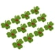 thumbnail image 3 of Insignia de bordado, 20 piezas/juego de pegatinas de tela bordadas con trébol verde, apliques para coser, durabilidad prolongada, 3 of 9
