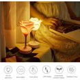 thumbnail image 4 of Silicone LED Night Light, USB Rechargeable Kids Night Light, Touch Led Lamp, 3 Lighting Modes, Detachable Non-Slip, Flower Night Light Lamp for Home Party Decoration pink, 4 of 4